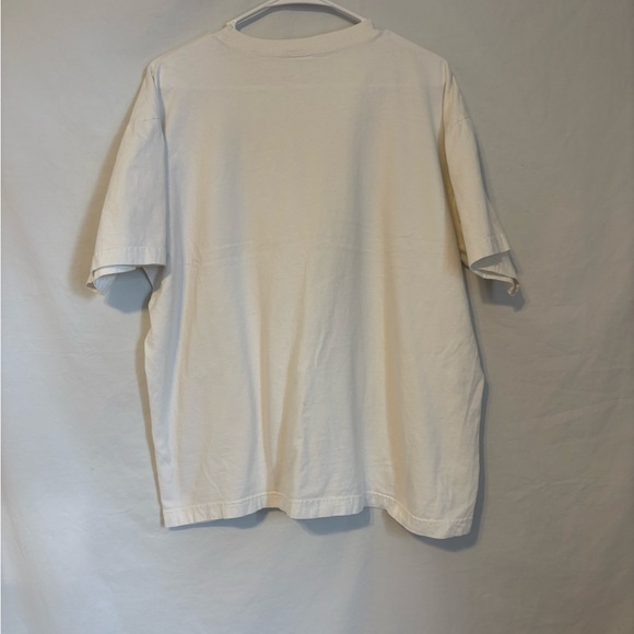 Guess 90’s Vintage White Embroidered Logo Tee | Minimalist Classic | Women’s - Picture 3 of 3